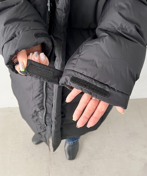 THE NORTH FACE（ザノースフェイス）の「THE NORTH FACE(ザ・ノースフェイス)/軽量 ロングダウンアウター ダウンジャケット/M'S GO FREE DOWN COAT A (RDS)（ダウンジャケット/コート・レディース・ブラック・XS/S/M/L/XL）」の10枚目の写真