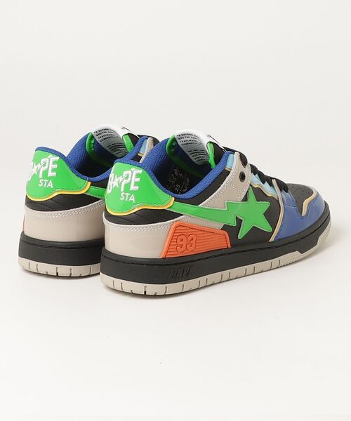 A BATHING APE(アベイシングエイプ)の「SK8 STA #1(スニーカー・メンズ・グリーン/レッド・8.5/12/9.5/7/10/9/11/13/8)」の11枚目の写真