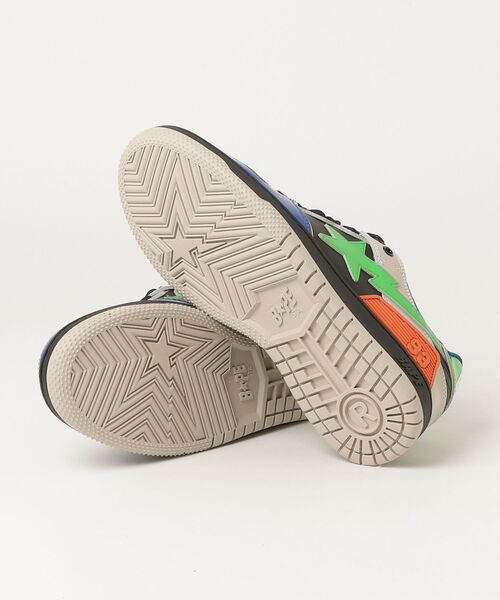 A BATHING APE(アベイシングエイプ)の「SK8 STA #1(スニーカー・メンズ・グリーン/レッド・8.5/12/9.5/7/10/9/11/13/8)」の12枚目の写真