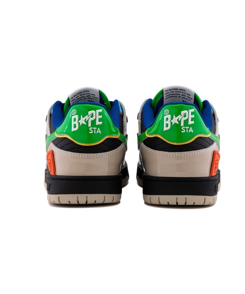 A BATHING APE(アベイシングエイプ)の「SK8 STA #1(スニーカー・メンズ・グリーン/レッド・8.5/12/9.5/7/10/9/11/13/8)」の5枚目の写真