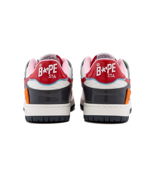 A BATHING APE(アベイシングエイプ)の「SK8 STA #1(スニーカー・メンズ・グリーン/レッド・8.5/12/9.5/7/10/9/11/13/8)」の6枚目の写真