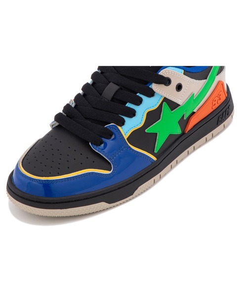 A BATHING APE(アベイシングエイプ)の「SK8 STA #1(スニーカー・メンズ・グリーン/レッド・8.5/12/9.5/7/10/9/11/13/8)」の7枚目の写真