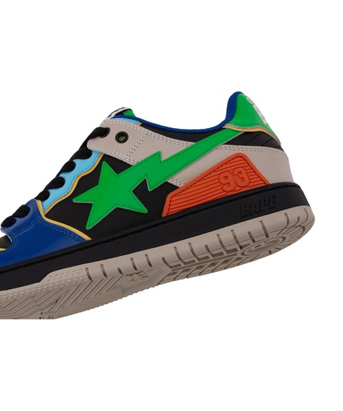A BATHING APE(アベイシングエイプ)の「SK8 STA #1(スニーカー・メンズ・グリーン/レッド・8.5/12/9.5/7/10/9/11/13/8)」の9枚目の写真