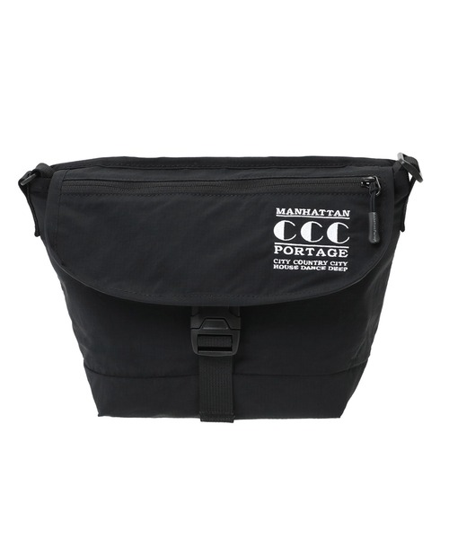 Manhattan Portage（マンハッタンポーテージ）の「NYLON MESSENGER BAG (XXS) FZP RIPSTOP TASLAN CCC（メッセンジャーバッグ・メンズ・ブラック・X-SMALL）」の2枚目の写真