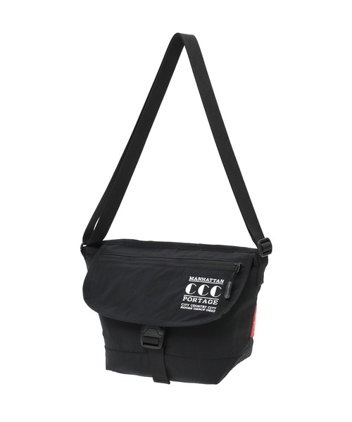 Manhattan Portage（マンハッタンポーテージ）の「NYLON MESSENGER BAG (XXS) FZP RIPSTOP TASLAN CCC（メッセンジャーバッグ・メンズ・ブラック・X-SMALL）」の11枚目の写真