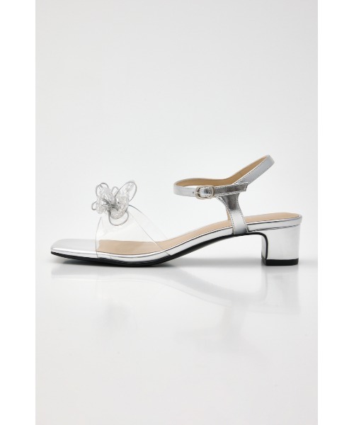 STACCATO(スタッカート)の「ヌーディーバブルクリアサンダル(サンダル・レディース・シルバー・24.5cm/23.5cm/22.5cm)」の3枚目の写真