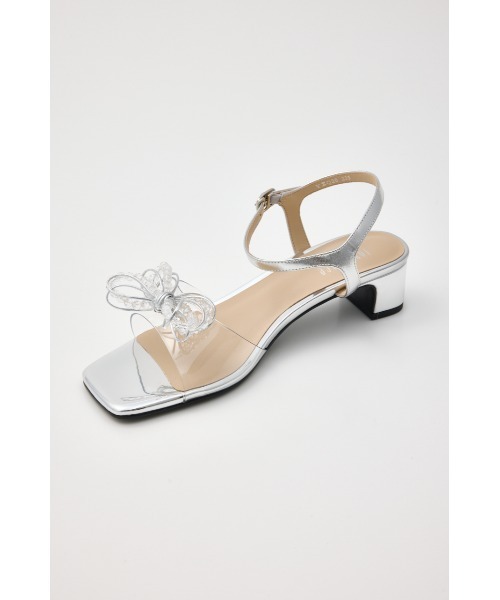STACCATO(スタッカート)の「ヌーディーバブルクリアサンダル(サンダル・レディース・シルバー・24.5cm/23.5cm/22.5cm)」の8枚目の写真