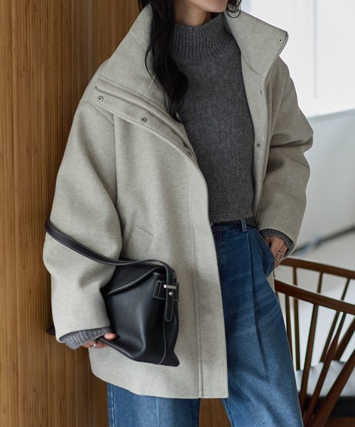 model：161cm
着用サイズ：FREE