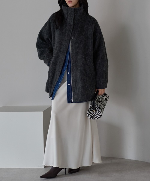 model：161cm
着用サイズ：FREE