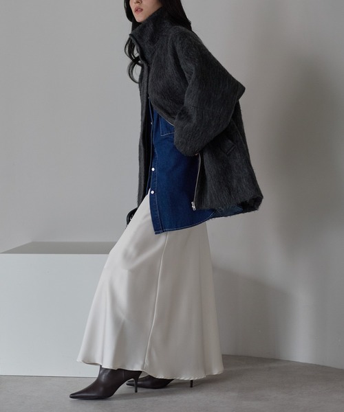model：161cm
着用サイズ：FREE