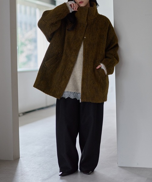 model：161cm
着用サイズ：FREE