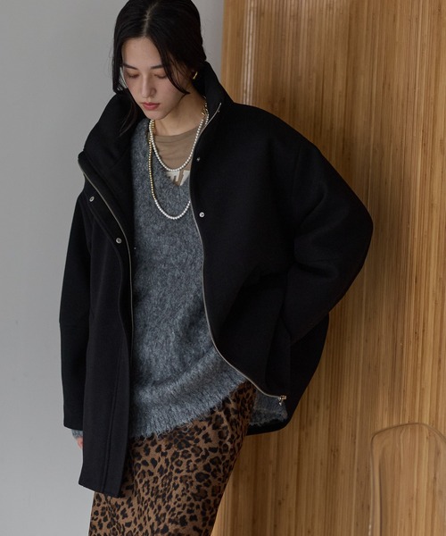 model：161cm
着用サイズ：FREE