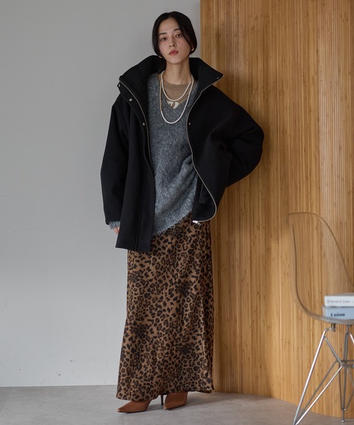 model：161cm
着用サイズ：FREE