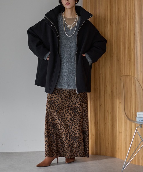 model：161cm
着用サイズ：FREE