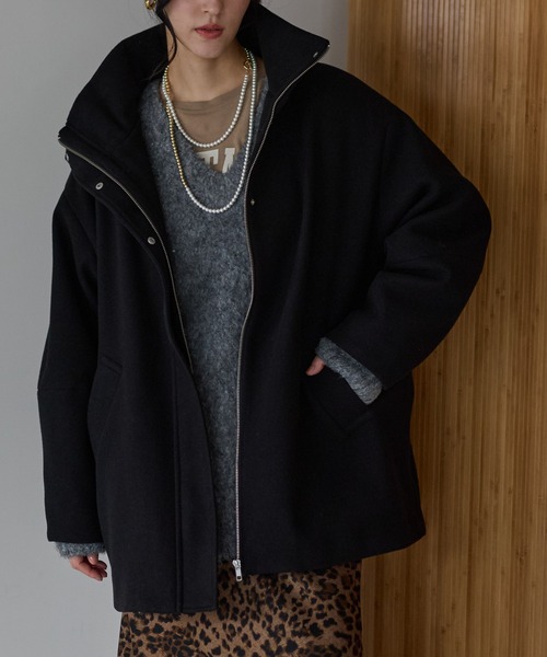 model：161cm
着用サイズ：FREE