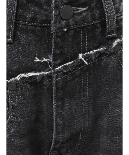 EMODA（エモダ）の「バックレースアップスウィッチングルーズジーンズ（デニムパンツ・レディース・ライトブルー・SMALL/MEDIUM）」の11枚目の写真