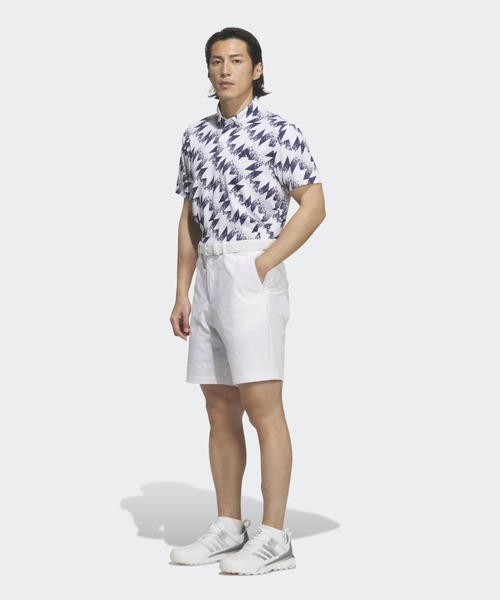 adidas(アディダス)の「AOP半袖ポロ【adidas Golf/アディダスゴルフ】(ポロシャツ・メンズ・ホワイト・SMALL/MEDIUM/LARGE/X-LARGE/XX-LARGE)」の4枚目の写真