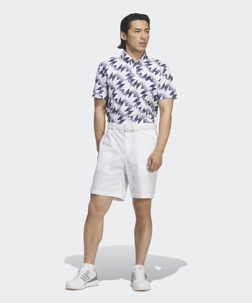 adidas(アディダス)の「AOP半袖ポロ【adidas Golf/アディダスゴルフ】(ポロシャツ・メンズ・ホワイト・SMALL/MEDIUM/LARGE/X-LARGE/XX-LARGE)」の5枚目の写真