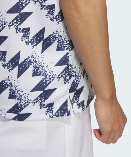 adidas(アディダス)の「AOP半袖ポロ【adidas Golf/アディダスゴルフ】(ポロシャツ・メンズ・ホワイト・SMALL/MEDIUM/LARGE/X-LARGE/XX-LARGE)」の6枚目の写真
