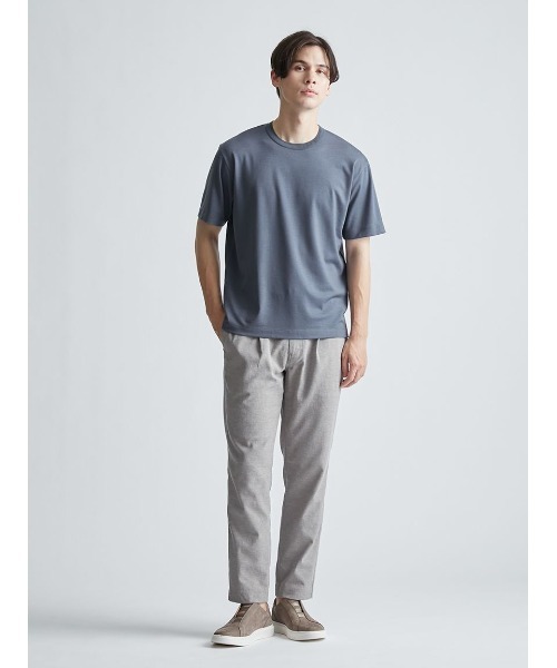 AOURE（アウール）の「リゾートイージーパンツ（スラックス・メンズ・ベージュ/オフホワイト/カーキ・LARGE/MEDIUM）」の10枚目の写真