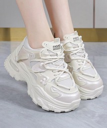 厚底スニーカーレディースダッドスニーカー