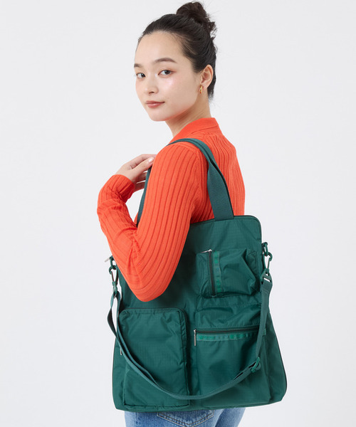 LeSportsac｜レスポートサックのショルダーバッグ（グリーン・カーキ