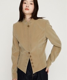 SLY | 【受注会大人気！SETUP】NAPOLEON SHAPED PANEL JACKET ナポレオンシェイプドパネルジャケット 秋服 冬服(ノーカラージャケット)