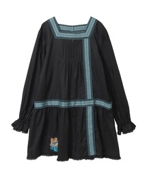 ジャーマンクラフトベア刺繍チュニックブラウス