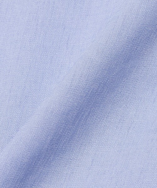 A DAY IN THE LIFE UNITED ARROWS(アデイインザライフユナイテッドアローズ)の「ツイル ペプラム ツイストスリーブブラウス 2 <A DAY IN THE LIFE>(シャツ/ブラウス・レディース・その他1/ライトブルー/ネイビー・FREE)」の13枚目の写真
