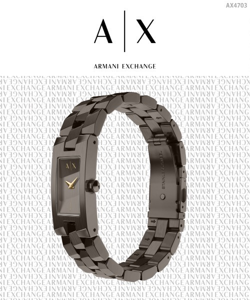ARMANI EXCHANGE（アルマーニエクスチェンジ）の「アルマーニ・エクスチェンジ 腕時計 レディース アナログ ステンレス AX4703（アナログ腕時計・レディース・ブラウン・FREE）」の9枚目の写真