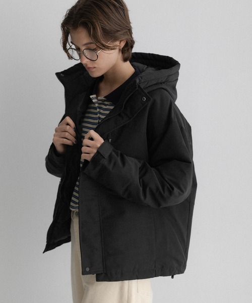 URBAN RESEARCH Sonny Label(アーバンリサーチサニーレーベル)の「フーディーダウンジャケット(ダウンジャケット/コート・レディース・オリーブ/グレー系その他/アイボリー/ブラック・FREE)」の8枚目の写真