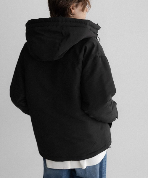 URBAN RESEARCH Sonny Label(アーバンリサーチサニーレーベル)の「フーディーダウンジャケット(ダウンジャケット/コート・レディース・オリーブ/グレー系その他/アイボリー/ブラック・FREE)」の12枚目の写真