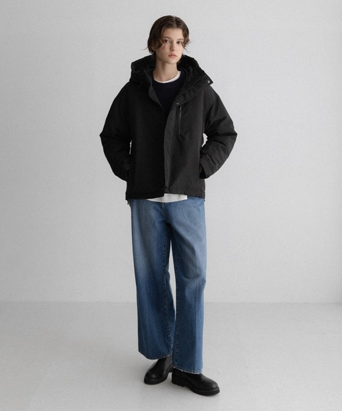 URBAN RESEARCH Sonny Label(アーバンリサーチサニーレーベル)の「フーディーダウンジャケット(ダウンジャケット/コート・レディース・オリーブ/グレー系その他/アイボリー/ブラック・FREE)」の13枚目の写真