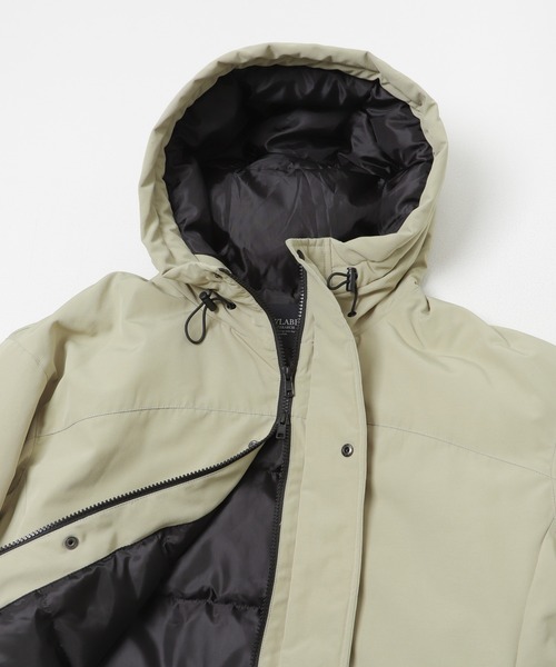 URBAN RESEARCH Sonny Label(アーバンリサーチサニーレーベル)の「フーディーダウンジャケット(ダウンジャケット/コート・レディース・オリーブ/グレー系その他/アイボリー/ブラック・FREE)」の21枚目の写真