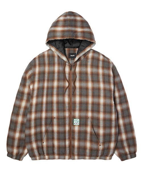 HUF(ハフ)の「DURANGO WORK JACKET(ブルゾン・メンズ・ダークブラウン/ブラック・XXL/XL/L/M/S)」の2枚目の写真