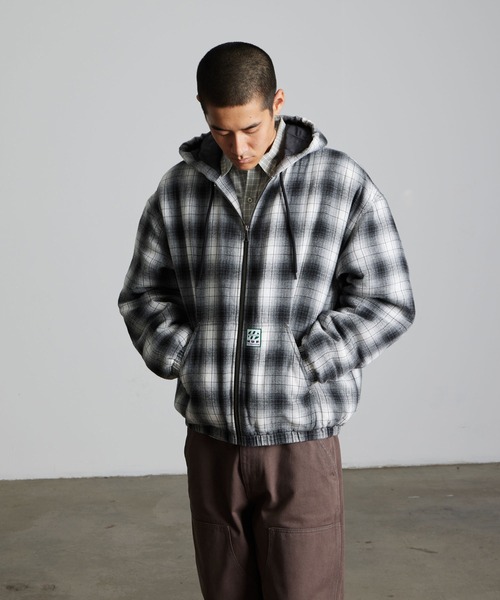 HUF(ハフ)の「DURANGO WORK JACKET(ブルゾン・メンズ・ダークブラウン/ブラック・XXL/XL/L/M/S)」の5枚目の写真