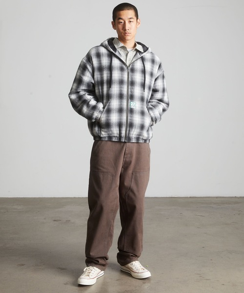 HUF(ハフ)の「DURANGO WORK JACKET(ブルゾン・メンズ・ダークブラウン/ブラック・XXL/XL/L/M/S)」の9枚目の写真