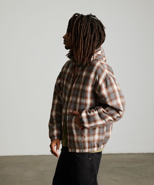 HUF(ハフ)の「DURANGO WORK JACKET(ブルゾン・メンズ・ダークブラウン/ブラック・XXL/XL/L/M/S)」の12枚目の写真