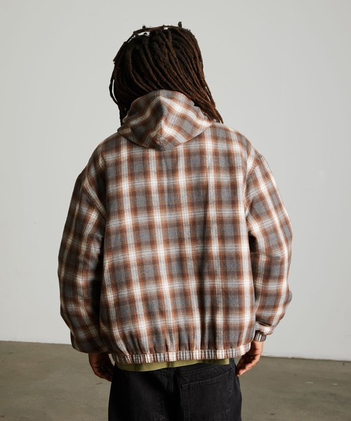 HUF(ハフ)の「DURANGO WORK JACKET(ブルゾン・メンズ・ダークブラウン/ブラック・XXL/XL/L/M/S)」の13枚目の写真