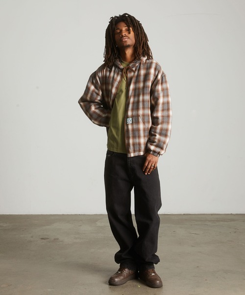HUF(ハフ)の「DURANGO WORK JACKET(ブルゾン・メンズ・ダークブラウン/ブラック・XXL/XL/L/M/S)」の14枚目の写真