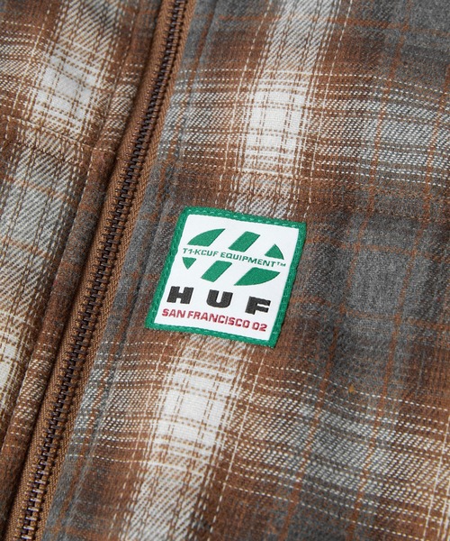 HUF(ハフ)の「DURANGO WORK JACKET(ブルゾン・メンズ・ダークブラウン/ブラック・XXL/XL/L/M/S)」の21枚目の写真