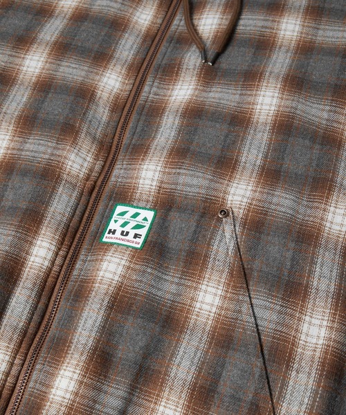 HUF(ハフ)の「DURANGO WORK JACKET(ブルゾン・メンズ・ダークブラウン/ブラック・XXL/XL/L/M/S)」の22枚目の写真