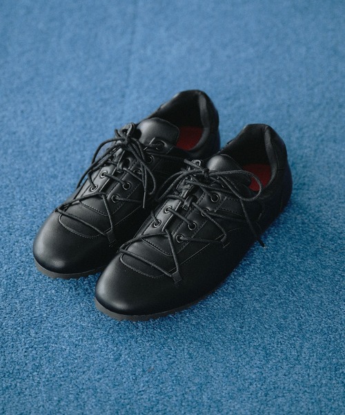 SELLE GLANT(セレグランテ)の「LOW PROFILE SNEAKERS / ロープロファイルスニーカー(スニーカー・メンズ・ダークブラウン/ブラック・MEDIUM/SMALL/LARGE)」の21枚目の写真