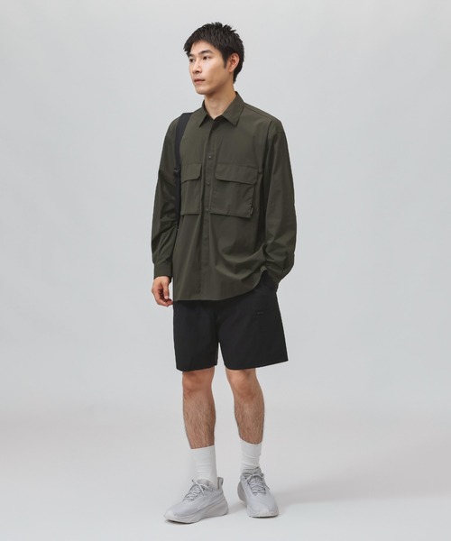 TIGORA(ティゴラ)の「ティゴラ TIGORA 撥水長袖フラップポケットシャツ CORDURA(R)使用(シャツ/ブラウス・メンズ・カーキ/ネイビー/ブラック・S/M/L/LL/3L)」の10枚目の写真