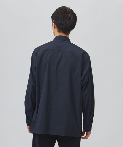TIGORA(ティゴラ)の「ティゴラ TIGORA 撥水長袖フラップポケットシャツ CORDURA(R)使用(シャツ/ブラウス・メンズ・カーキ/ネイビー/ブラック・S/M/L/LL/3L)」の6枚目の写真