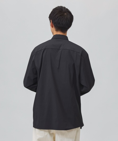 TIGORA(ティゴラ)の「ティゴラ TIGORA 撥水長袖フラップポケットシャツ CORDURA(R)使用(シャツ/ブラウス・メンズ・カーキ/ネイビー/ブラック・S/M/L/LL/3L)」の11枚目の写真