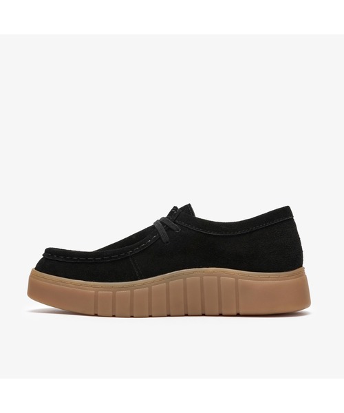 Clarks(クラークス)の「Mykah Beat/マイカビート(ブラックスエード)(モカシン/デッキシューズ・レディース・ブラック・UK5/UK5.5/UK6/UK3/UK3.5/UK4/UK4.5)」の2枚目の写真