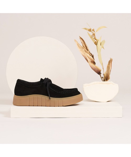 Clarks(クラークス)の「Mykah Beat/マイカビート(ブラックスエード)(モカシン/デッキシューズ・レディース・ブラック・UK5/UK5.5/UK6/UK3/UK3.5/UK4/UK4.5)」の18枚目の写真