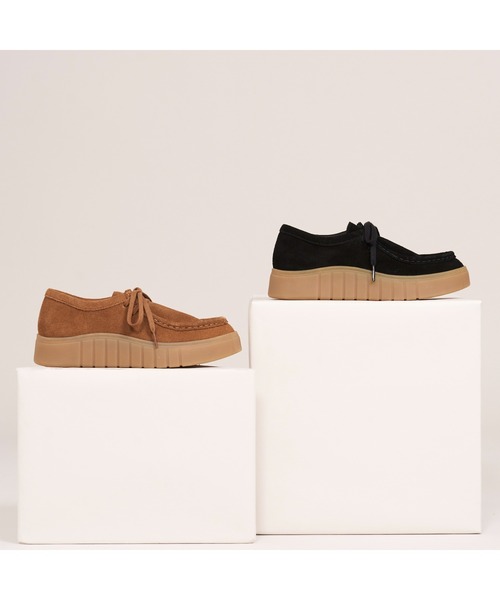 Clarks(クラークス)の「Mykah Beat/マイカビート(ブラックスエード)(モカシン/デッキシューズ・レディース・ブラック・UK5/UK5.5/UK6/UK3/UK3.5/UK4/UK4.5)」の19枚目の写真