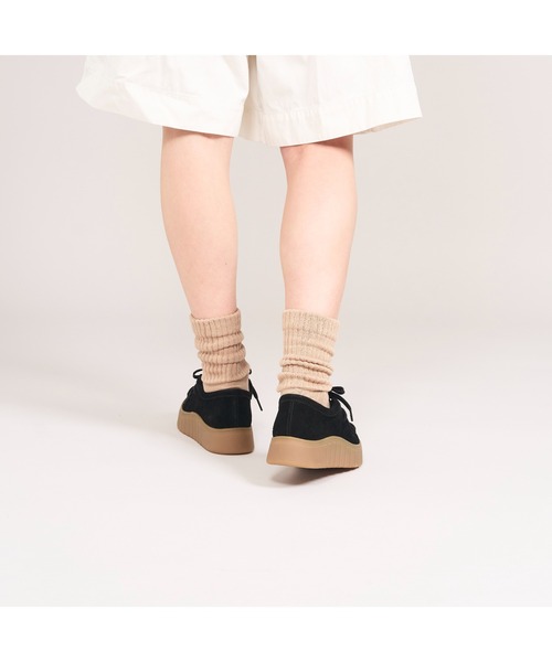 Clarks(クラークス)の「Mykah Beat/マイカビート(ブラックスエード)(モカシン/デッキシューズ・レディース・ブラック・UK5/UK5.5/UK6/UK3/UK3.5/UK4/UK4.5)」の14枚目の写真